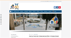 Desktop Screenshot of comunicacionypublicidad.usc.edu.co