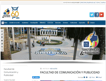 Tablet Screenshot of comunicacionypublicidad.usc.edu.co